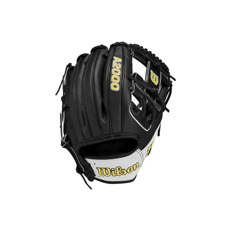 Wilson Baseball Gloves Pitching Glove Top Grain Cow Leather 11.5 Inches Unisex Black-0