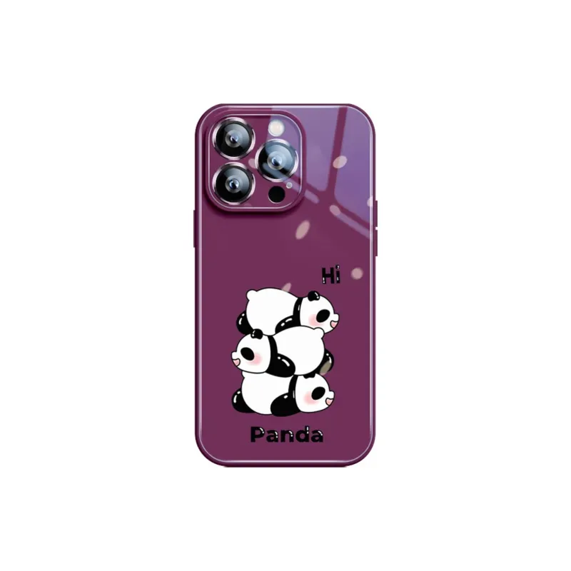 Sen Dog Glass Material Tide Brand Phone Cases Suitable For Apple 15Promax/Pro/Plus/14/13/12-6