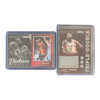 PANINI 2015 Rockets James Harden Teka Card Pass Through Sports Cards 2 Pcs