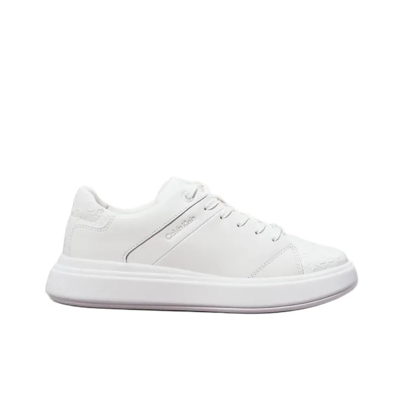 CALVIN KLEIN Low Top Casual Shoes Women's White-1