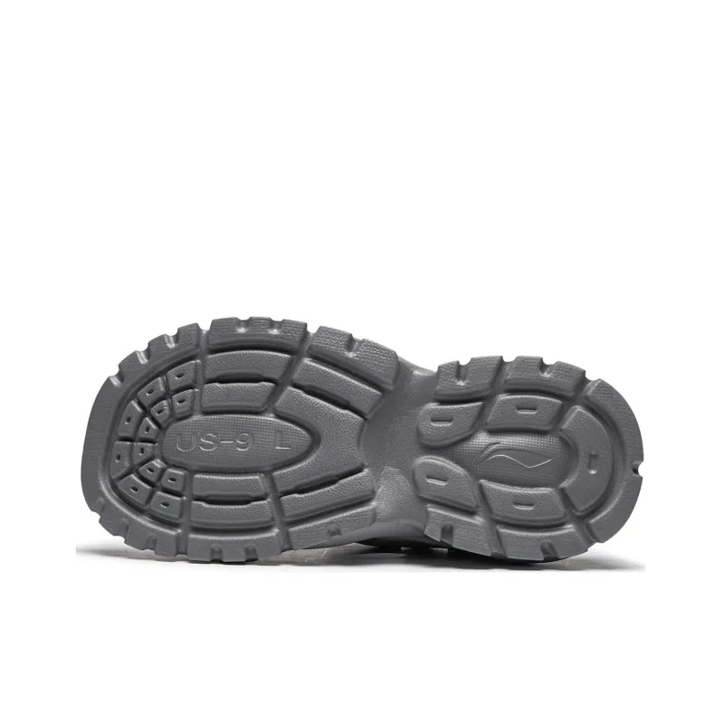 LiNing SOFT COCA Beach Sandals Men's Gray-5