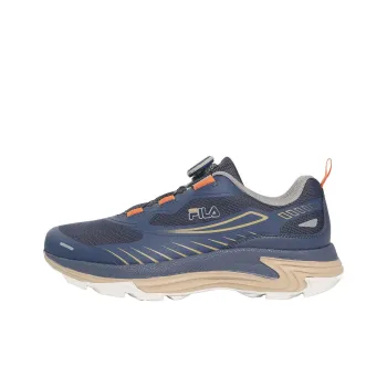FILA Float Anti Slip Wear Resistant Low Top Running Shoes Unisex Blue