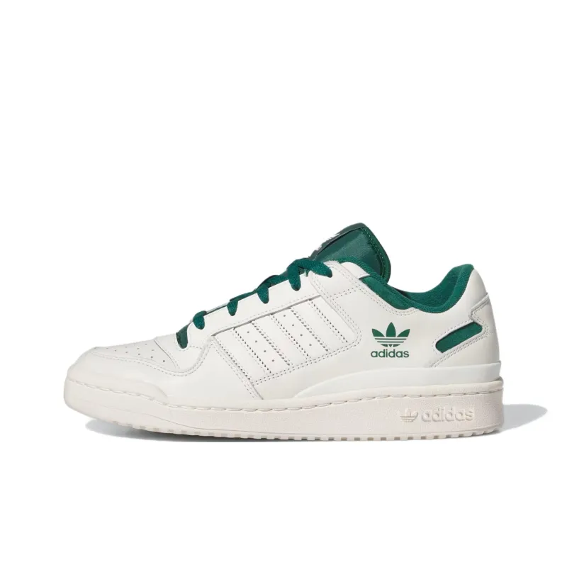 Adidas Forum Low Cl Cloud White Collegiate Green Cream White-0
