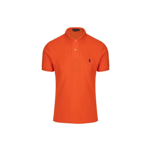 Polo Ralph Lauren Polo Shirts Men Orange