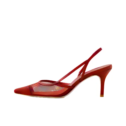 Reformation High Heels Women's Red