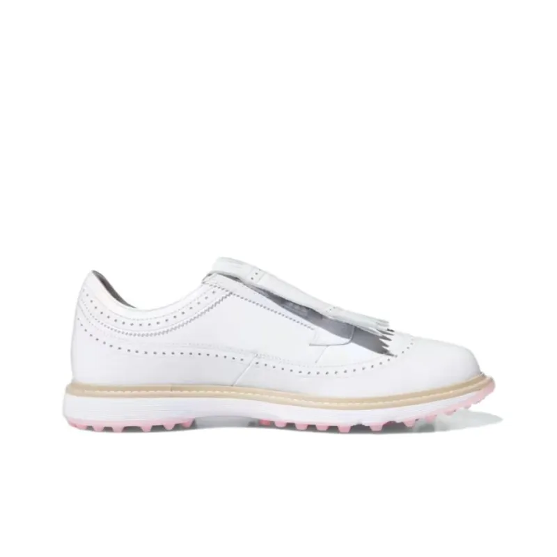 Adidas Anti Slip Wear Resistant Low Top Golf Shoes Unisex White-1