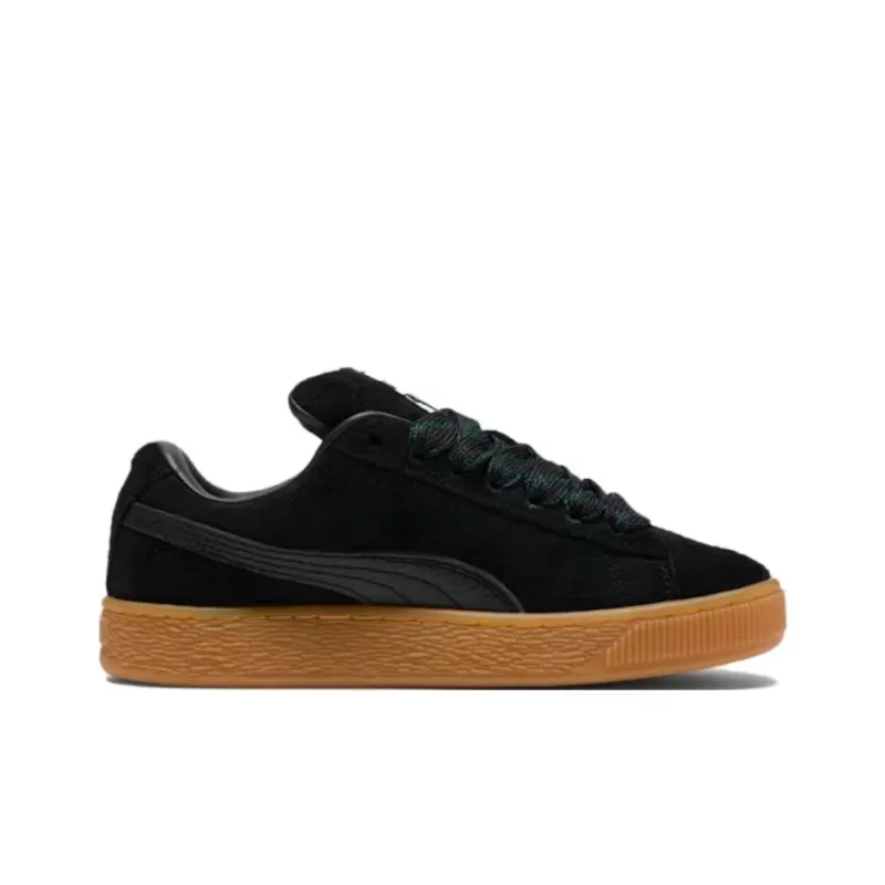 PUMA Suede Xl Flecked Black Ponderosa Pine Gum Women's-1