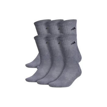 Adidas Free Shipping With AdiClub Athletic Cushioned Crew Socks 6 Pairs