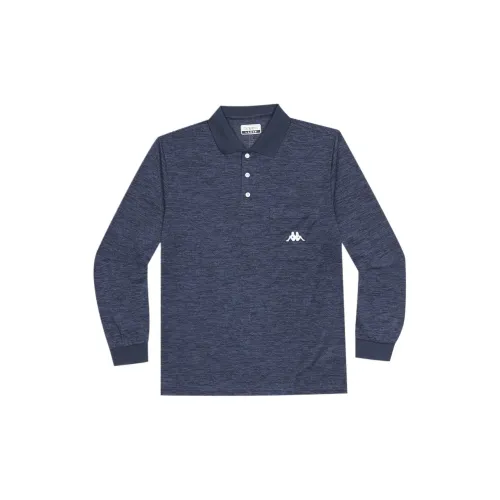 Kappa Polo Shirts Men Blue Jute