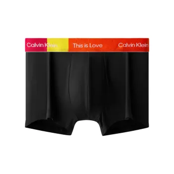 CK/Calvin Klein Rainbow Series Boxer Shorts Men's Space Black With Warm Edges