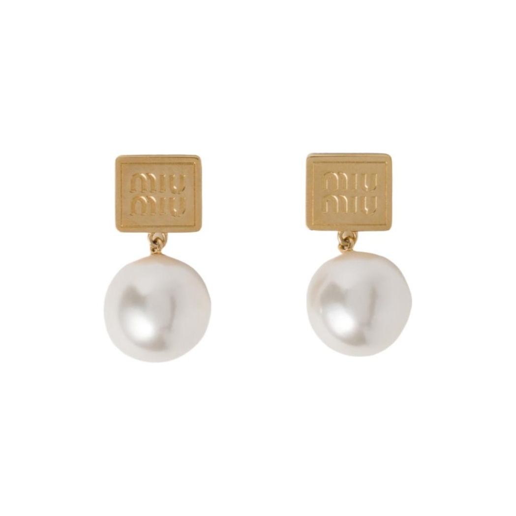 Miu miu earrings sale discount