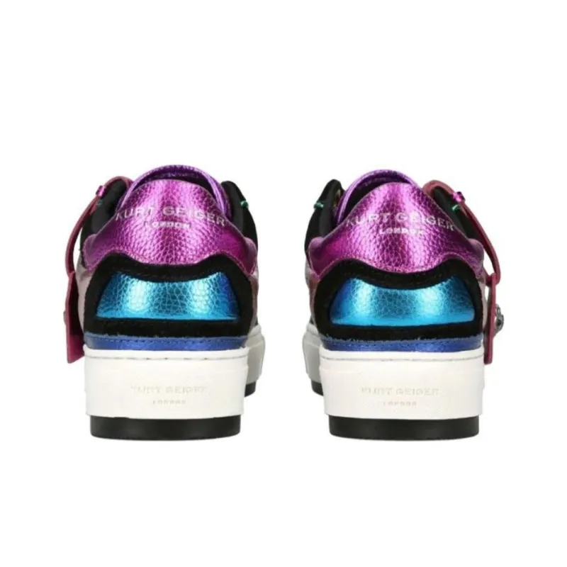 Kurt Geiger London Low Top Skateboard Shoes Women's Black-3