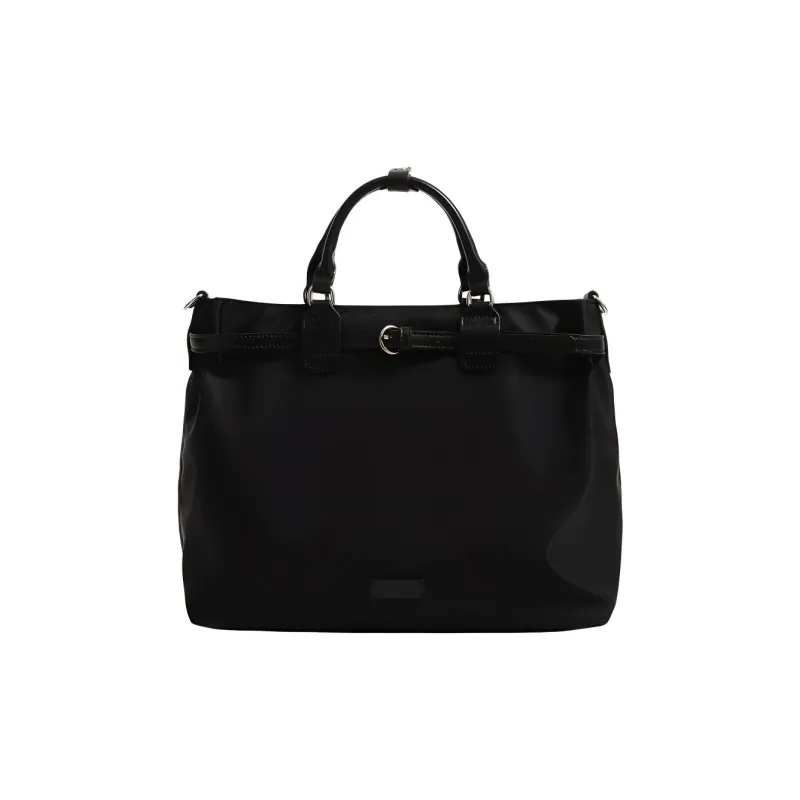 H YXIANG Artificial Leather Briefcases Unisex Ecru/Coffee/Black/Gray-13