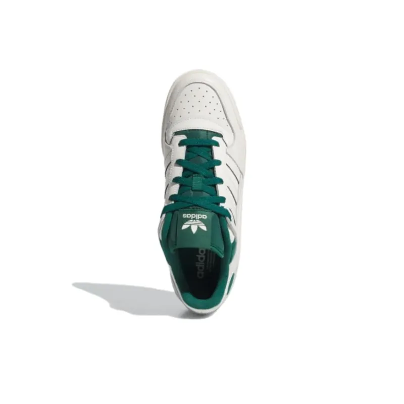 Adidas Forum Low Cl Cloud White Collegiate Green Cream White-3
