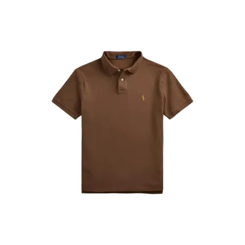 Polo Ralph Lauren FW24 Polo Shirt Men's Light Reddish Brown