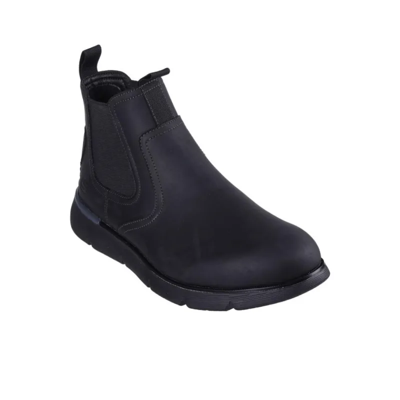Skechers Short Chelsea Boots Men's Black-2