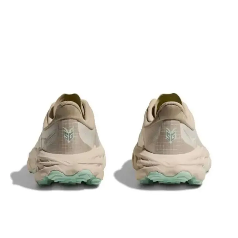 HOKA ONE ONE Speedgoat 5 Cushioning Support Low Top Running Shoes Unisex Oat-5