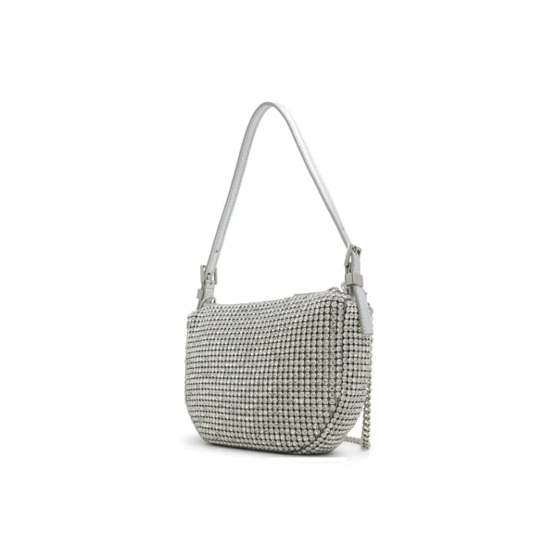 ALDO Polyester Shoulder Bag Small Size Women's Silver-1