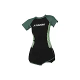 Black Green Swimsuit Only