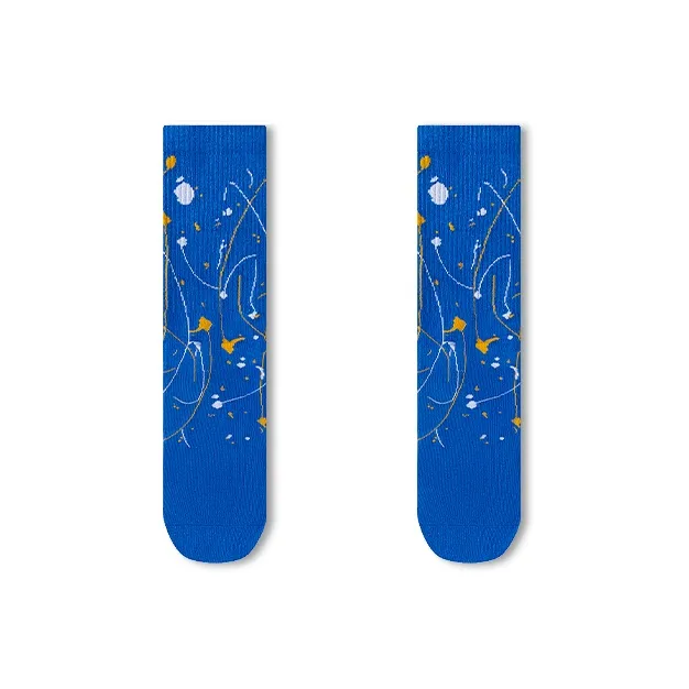 Taste The Color Mid Calf Socks Unisex 2 Pack-11