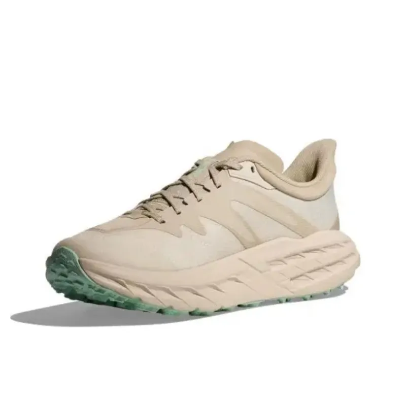 HOKA ONE ONE Speedgoat 5 Cushioning Support Low Top Running Shoes Unisex Oat-2