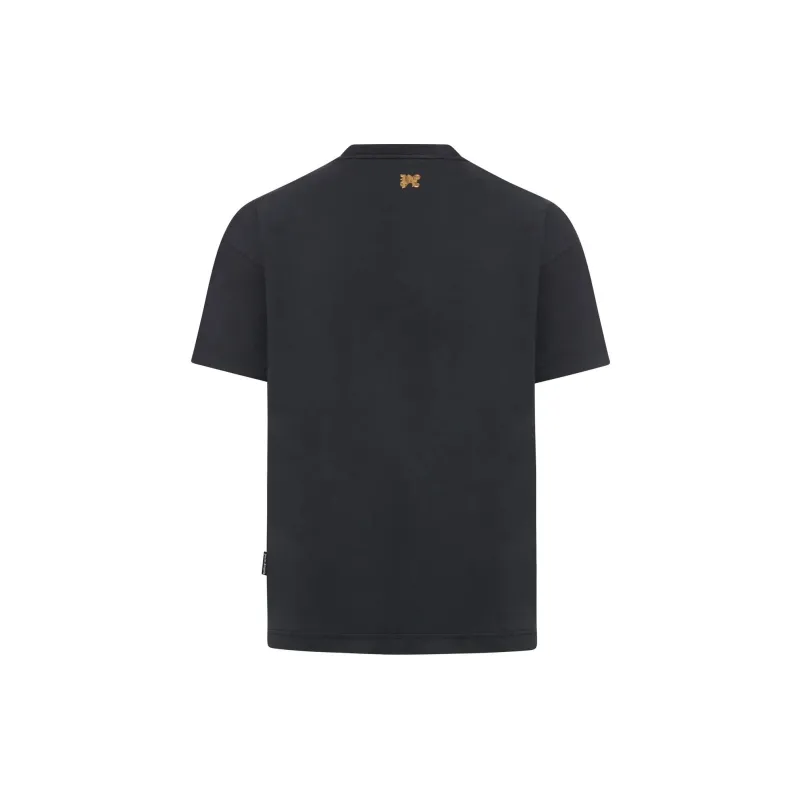 PALM ANGELS Burning Monogram T Shirt-1