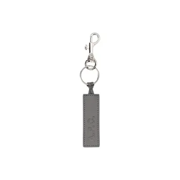 A.P.C Logo Embossed Keyring