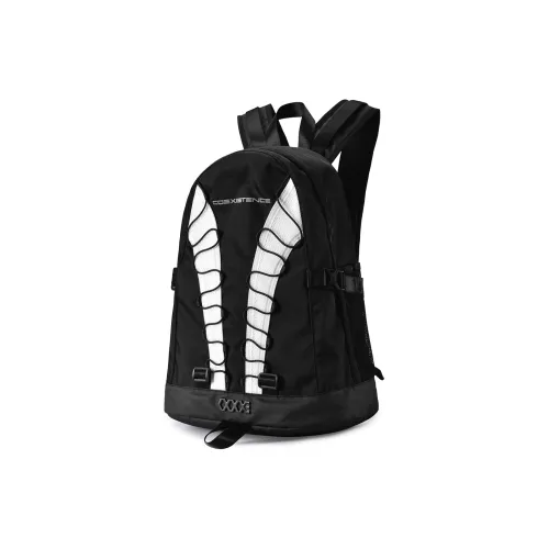 COEXISTENCE Polyester Backpack Regular Unisex Black