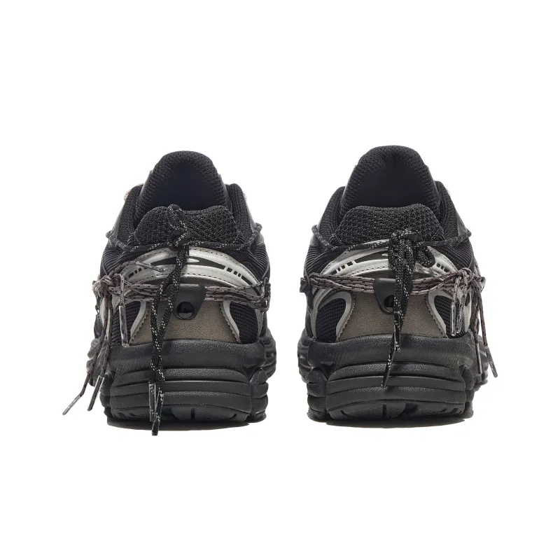 CAMEL Cushioned Wear Resistant Breathable Low Top Running Shoes Men's Black-4