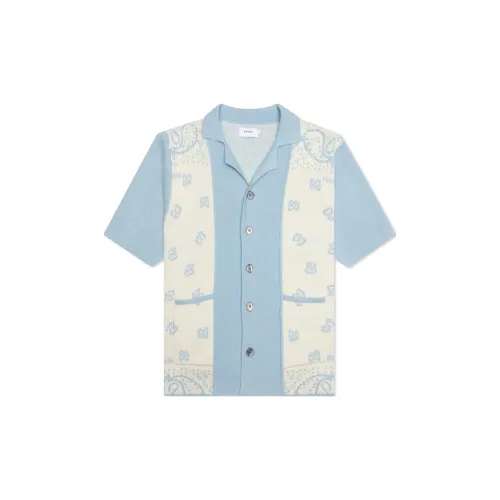 RHUDE Shirts Men Stone Blue