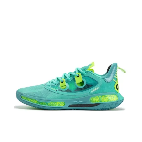 361° Super Nova 2.0 PRO Basketball Shoes Men Low-Top Breeze, Flowers, Moon, And Snow