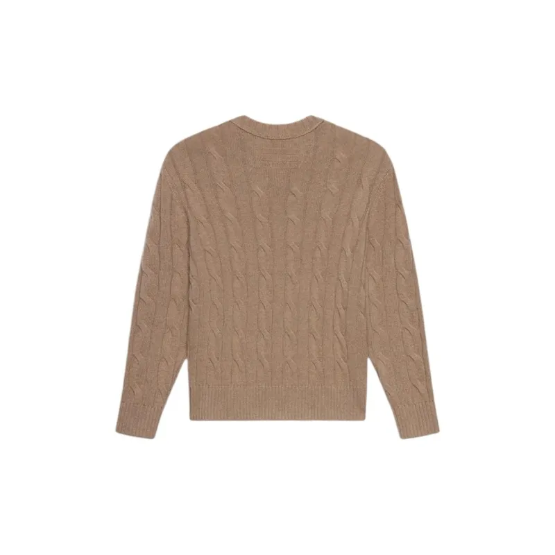 FRAME Cashmere Cable-knit Sweater-1