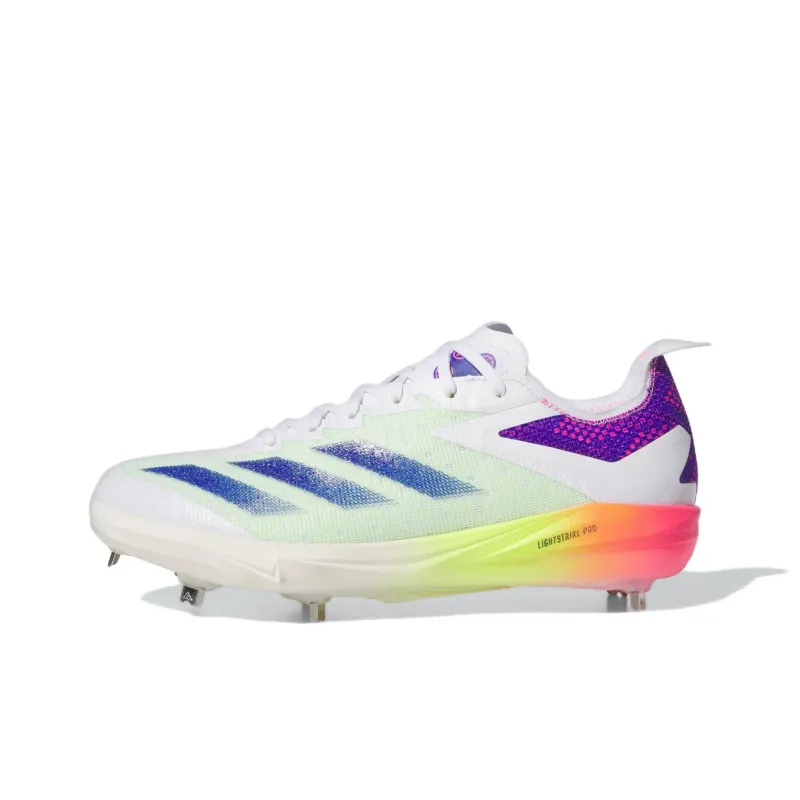 Adidas Adizero Electric+ Warp Speed Cloud White Lucid Blue Lucid Pink-0