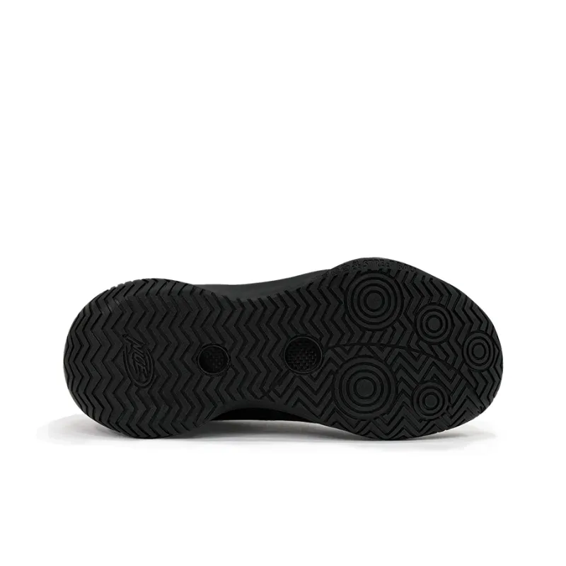 NICEID Cushioned Slip Resistant Grip Mid Top Basketball Shoes Men's Black-7