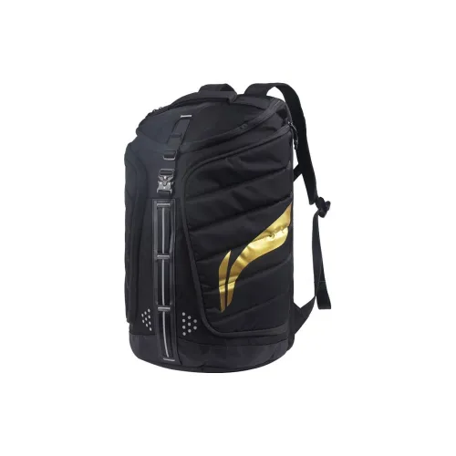 LiNing Badminton Racket Bags 3 Pack Sporty Style Backpack Unisex Independent Shoe Compartment