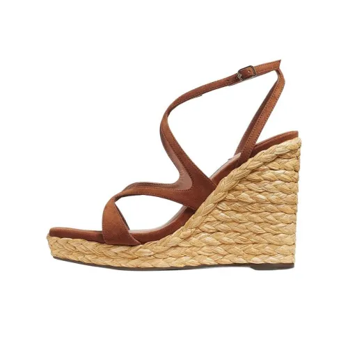 Jimmy Choo Ayla Strap Sandals 11cm Women's Tawny
