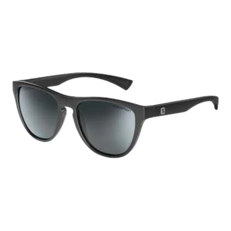 SALOMON Irregular Shape Sunglasses Unisex Black-0