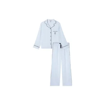 Victoria's Secret Pajama Set Women's Light Aqua Blue