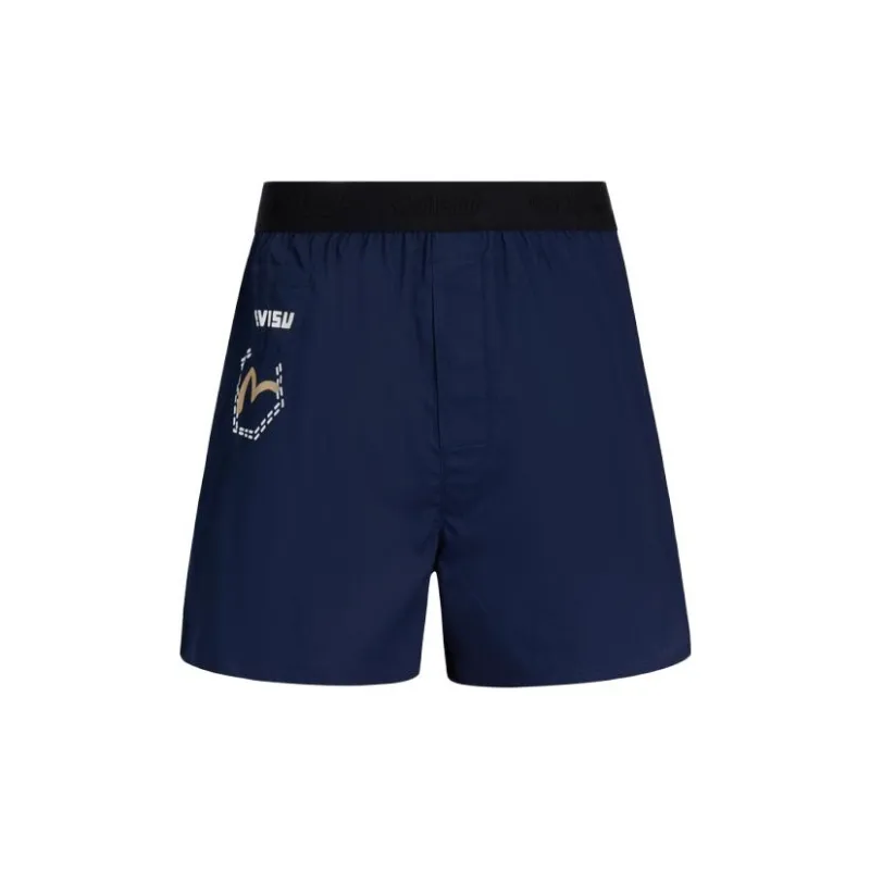 EVISU SS23 Boxer Shorts Men's Dark Blue-0
