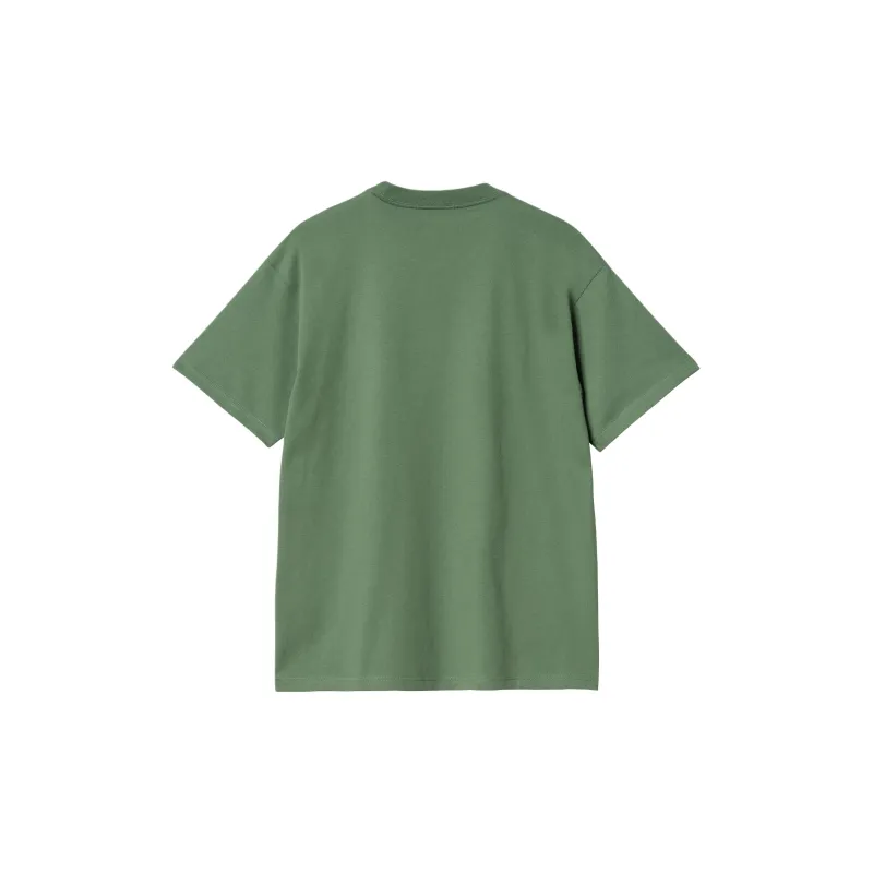 Carhartt WIP FW24 S/S Graphic Works T Shirt T Shirt Unisex Duck Green-1