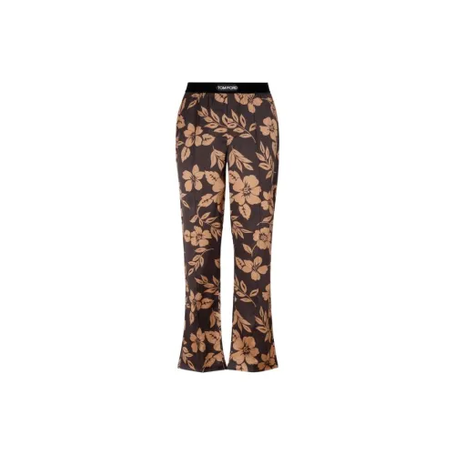 TOM FORD Floral print Logo Lounge Pants