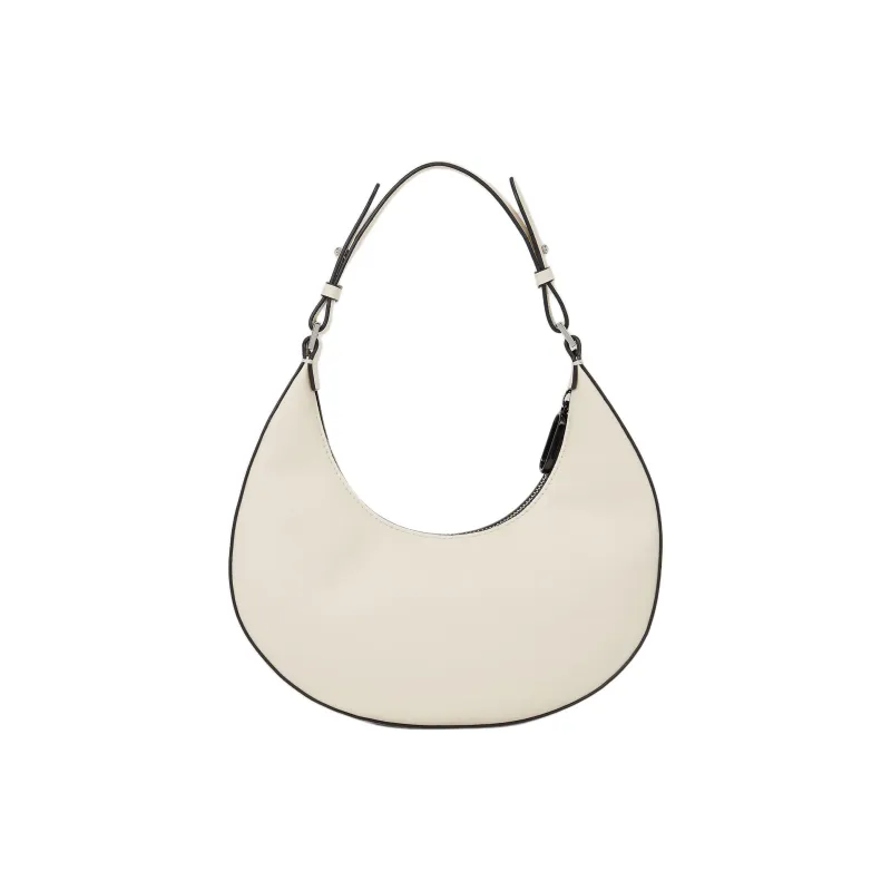 KARL LAGERFELD Polyurethane Handbag, Shoulder Bag Trumpets Women's White Hat Gray-1
