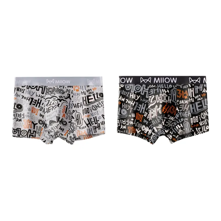 MIIOW Trend Party Series Underpants Men's Combo Set-56