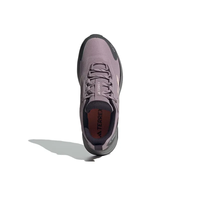 Adidas Terre Anti Slip Wear Resistant Low Top Hiking Shoes Women's Purple-3