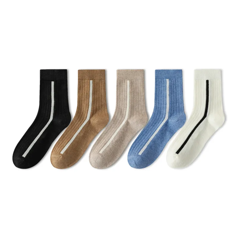MIIOW Fruit Printing Series Mid Calf Socks Men's Combo Set-77