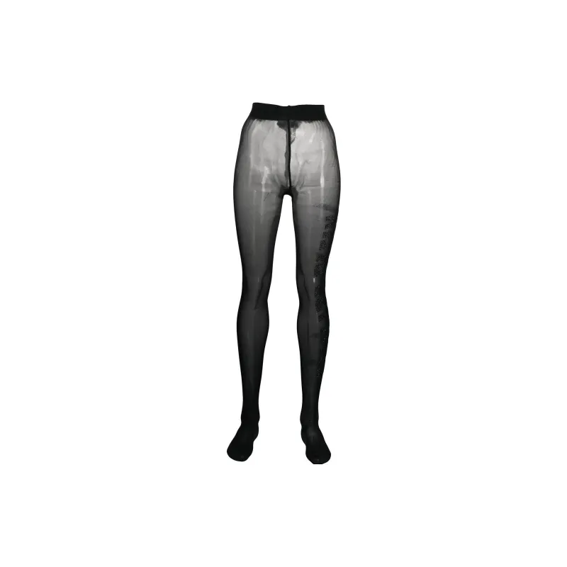 PHILIPP PLEIN Logo Gem embellished Tights-0