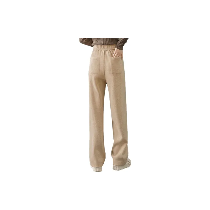 Cypress House Casual Pants Women's Beige Herringbone-1