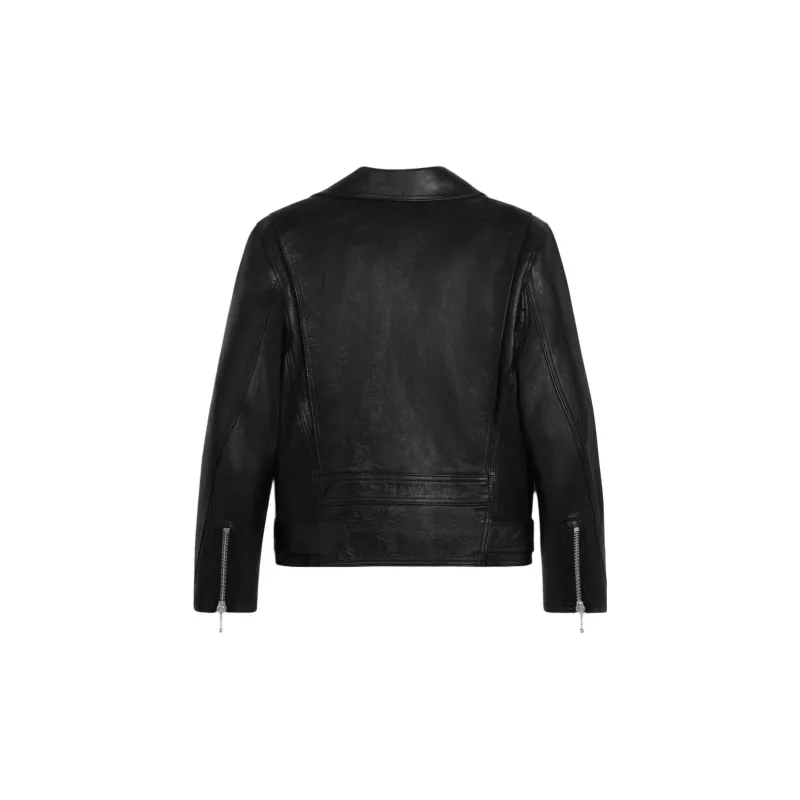 CELINE Biker Jacket With Cabochons In Calfskin-1
