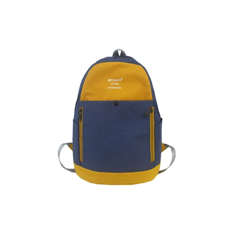 Tong Tong Rabbit Oxford Backpack Regular Unisex Black/Gray/Yellow/Red-4