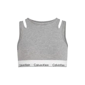 CALVIN KLEIN Bra Women's Coconut Gray
